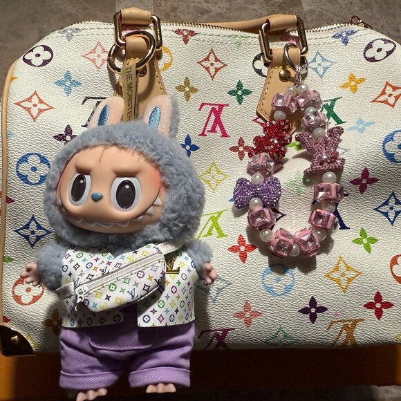 STUNNING Fashion Satchel with Leather Details and Long Strap! Fashion Crossbody! - Picture 2 of 10